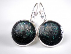 Náušnice Swarovski tyrkysové