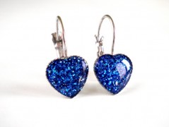 Náušnice Swarovski tyrkysové