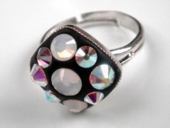 Náušnice Swarovski tyrkysové