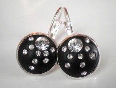 Náušnice Swarovski tyrkysové