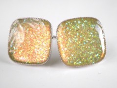 Náušnice Swarovski tyrkysové