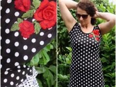 Suknička s velkou kapsou...