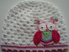 Háčkovaná čepička 217