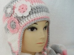 Háčkovaná čepička 217