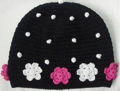 Háčkovaná čepička 217