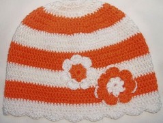 Háčkovaná čepička 217