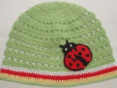 Háčkovaná čepička 217