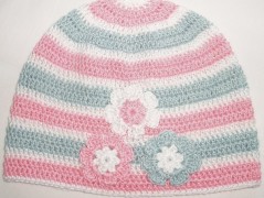 Háčkovaná čepička 217