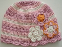 Háčkovaná čepička 217