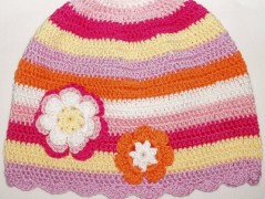 Háčkovaná čepička 217