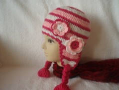 Háčkovaná čepička 217