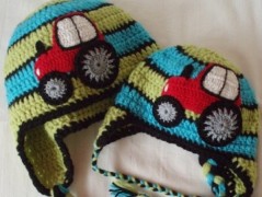 Háčkovaná čepička 217