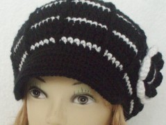 Háčkovaná čepička 217