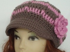 Háčkovaná čepička 217