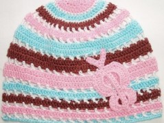 Háčkovaná čepička 217