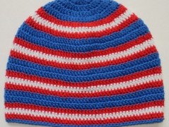 Háčkovaná čepička 217