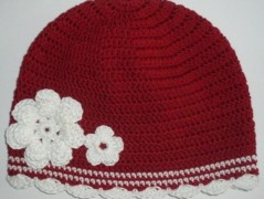 Háčkovaná čepička 217