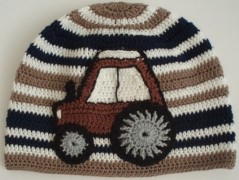 Háčkovaná čepička 217