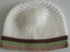 Háčkovaná čepička 217