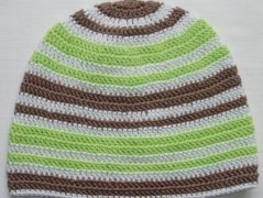 Háčkovaná čepička 217