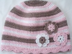 Háčkovaná čepička 217