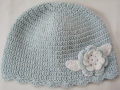 Háčkovaná čepička 217