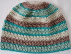 Háčkovaná čepička 217