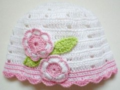 Háčkovaná čepička 217