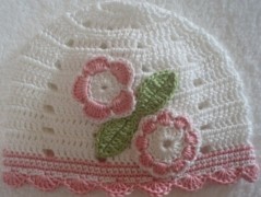 Háčkovaná čepička 217