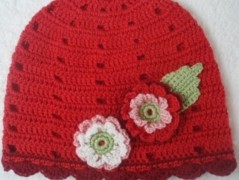 Háčkovaná čepička 217