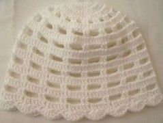 Háčkovaná čepička 217