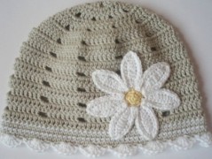 Háčkovaná čepička 217