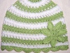 Háčkovaná čepička 217