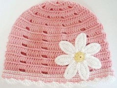 Háčkovaná čepička 217