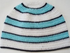 Háčkovaná čepička 217