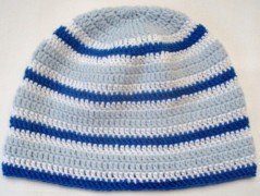 Háčkovaná čepička 217