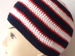 Háčkovaná čepička 217