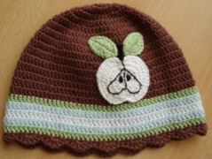 Háčkovaná čepička 217