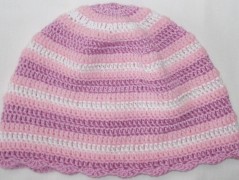 Háčkovaná čepička 217
