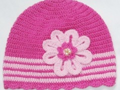 Háčkovaná čepička 217