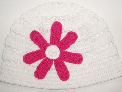 Háčkovaná čepička 217