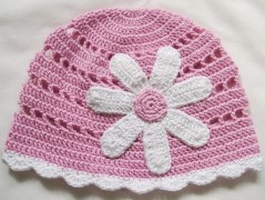 Háčkovaná čepička 217