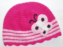 Háčkovaná čepička 217