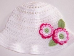 Háčkovaná čepička 217