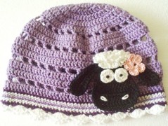 Háčkovaná čepička 217