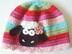 Háčkovaná čepička 217