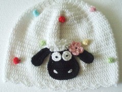 Háčkovaná čepička 217