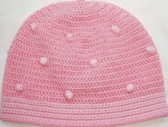 Háčkovaná čepička 217