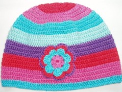 Háčkovaná čepička 217