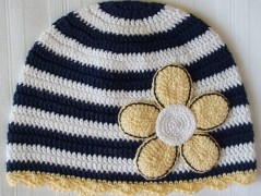 Háčkovaná čepička 217